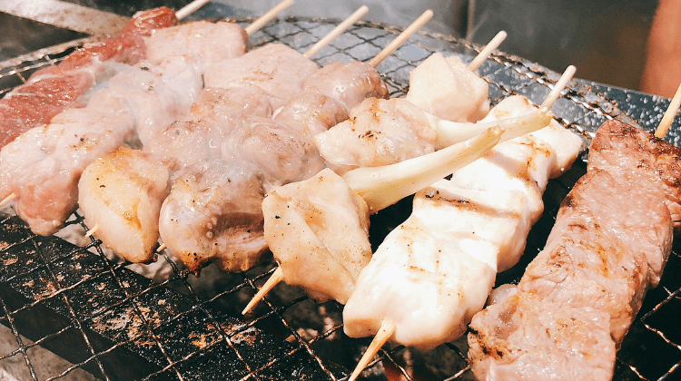 ナカマ串焼き